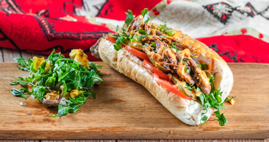 Spicy Beef Sandswich