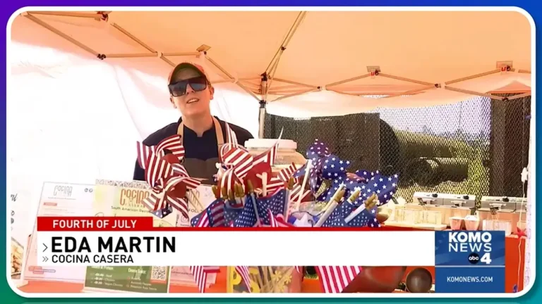 Chef Eda Martin in Seattle’s 4th of July Seafair celebration